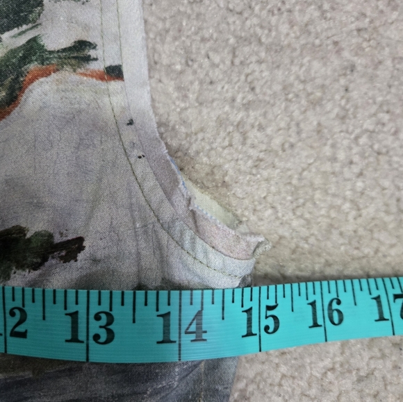 Odille Anthropologie Impressionist Print Sleeveless Cotton Dress. Size 0 - Picture 10 of 12